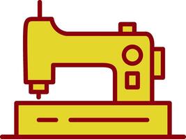 Sewing Machine Vintage Icon Design vector