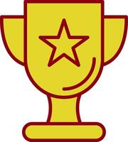 Trophy Vintage Icon Design vector