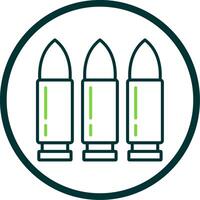 Bullet Line Circle Icon Design vector