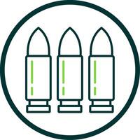 Bullet Line Circle Icon Design vector