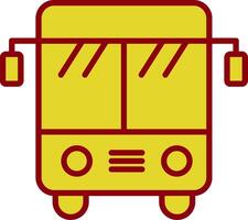 Bus Vintage Icon Design vector