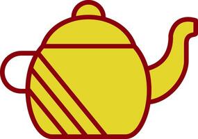 Teapot Vintage Icon Design vector