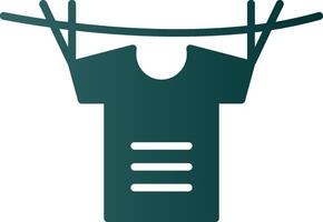 Shirt Glyph Gradient Icon vector