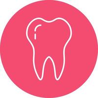 Dental Multi Color Circle Icon vector