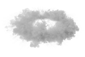rök chockvåg på transparent bakgrund png