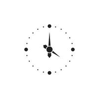 reloj icono logo vector