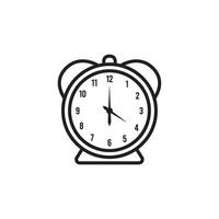 reloj icono logo vector