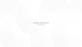 Abstract modern white banner background gradient color. circle halftone pattern curve wave. vector