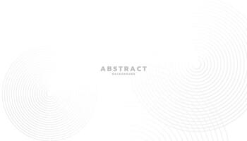 Abstract modern white banner background gradient color. circle halftone pattern curve wave. vector