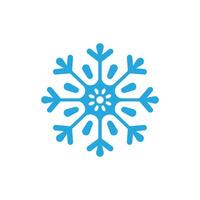 Snow icon on white background. illustration in trendy flat style vector