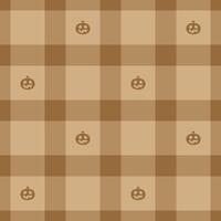 Víspera de Todos los Santos sin costura antecedentes con calabaza para textil tela diseño, envase papel, sitio web fondos de pantalla, textiles, fondo de pantalla y vestir. vector