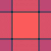 Seamless textile background of fabric tartan pattern with a plaid check texture . vector