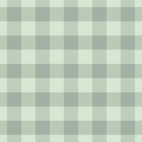 Linen tartan seamless, cowboy textile plaid texture. Scrapbook background pattern check fabric in light and white colors. vector