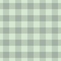 Linen tartan seamless, cowboy textile plaid texture. Scrapbook background pattern check fabric in light and white colors. vector