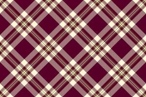 Plaid check background of textile fabric seamless with a pattern texture tartan. vector