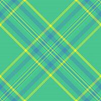Plaid tartan pattern of check seamless textile with a texture background fabric. vector