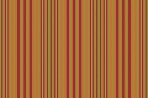 Quality seamless pattern textile, sensual vertical stripe lines. Layer texture background fabric in red and amber colors. vector