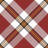 Print background texture tartan, content fabric textile. Usa plaid seamless check pattern in red and white colors. vector