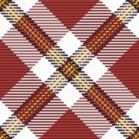 Print background texture tartan, content fabric textile. Usa plaid seamless check pattern in red and white colors. vector