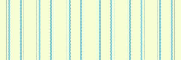 Scratched seamless fabric, skirt texture lines background. Rich pattern textile vertical stripe in light goldenrod yellow and cyan colors. vector