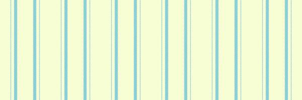 Scratched seamless fabric, skirt texture lines background. Rich pattern textile vertical stripe in light goldenrod yellow and cyan colors. vector