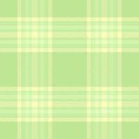 Vibrant seamless tartan , woven plaid texture check. Backdrop fabric textile background pattern in green and light colors. vector