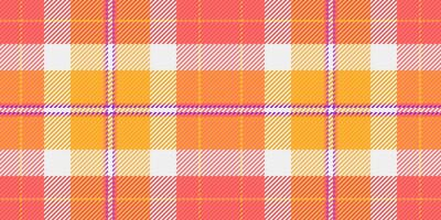 Texture seamless textile of background fabric tartan with a plaid pattern check. vector