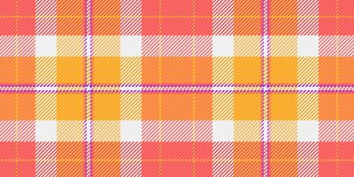 Texture seamless textile of background fabric tartan with a plaid pattern check. vector