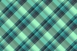 Carpet plaid fabric , horizontal check textile texture. Variation pattern seamless background tartan in pastel and green colors. vector