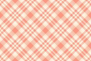 Fabric tartan texture of background plaid pattern with a textile check seamless. vector