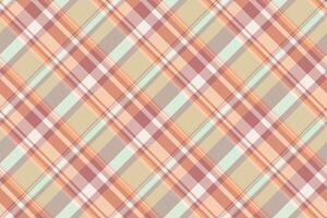 Texture pattern background of check textile tartan with a plaid seamless fabric. vector