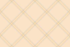 Textile plaid of background pattern texture with a tartan seamless fabric check. vector