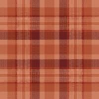 Plaid check pattern. Seamless fabric texture. Tartan textile print. vector