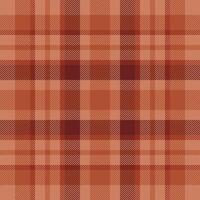 Plaid check pattern. Seamless fabric texture. Tartan textile print. vector