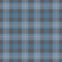Plaid seamless pattern in blue. Check fabric texture. textile print. vector