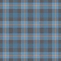 Plaid seamless pattern in blue. Check fabric texture. textile print. vector