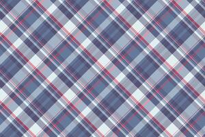 Artistic seamless fabric textile, grid background texture plaid. Scratch tartan pattern check in pastel and blue colors. vector