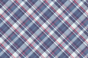 Artistic seamless fabric textile, grid background texture plaid. Scratch tartan pattern check in pastel and blue colors. vector