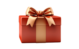 Gift Box on Transparent Background png