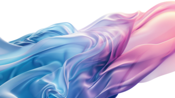 Vibrant Futuristic Wave Design for Mobile Screen on Transparent Background, Format png