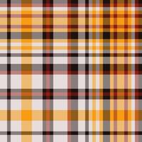 Textile seamless texture of tartan pattern plaid with a check background fabric. vector