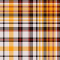 Textile seamless texture of tartan pattern plaid with a check background fabric. vector