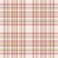 Fabric background plaid of seamless textile with a pattern texture check tartan. vector