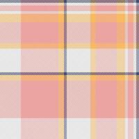 Pattern background fabric of tartan textile check with a texture seamless plaid . vector