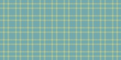 Folded plaid seamless, vertical fabric background textile. Everyday texture pattern tartan check in cyan and pastel colors. vector