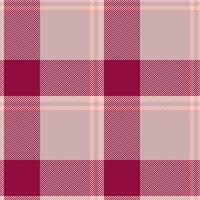 Fabric plaid of tartan seamless background with a textile texture pattern check. vector