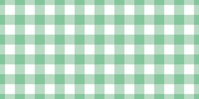 Improvement check plaid background, irish texture fabric. Trousers textile seamless pattern tartan in green and white colors. vector