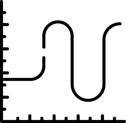 Graph outline illustration
