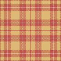 Plaid seamless pattern. Check fabric texture. textile print. vector