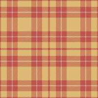 Plaid seamless pattern. Check fabric texture. textile print. vector